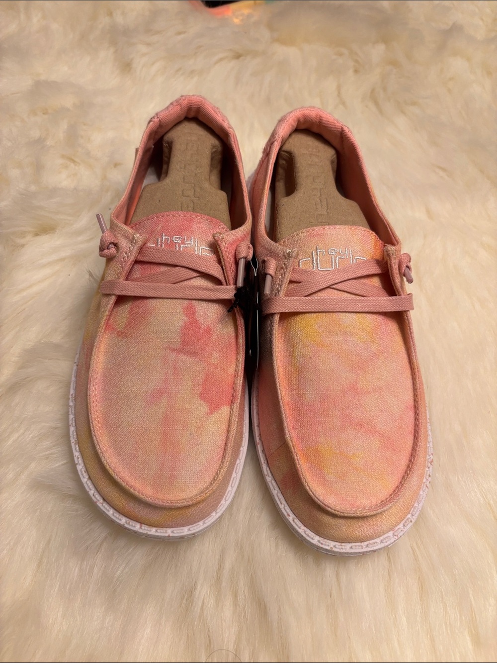 Women’s Hey Dudes Pink Tie-Dye